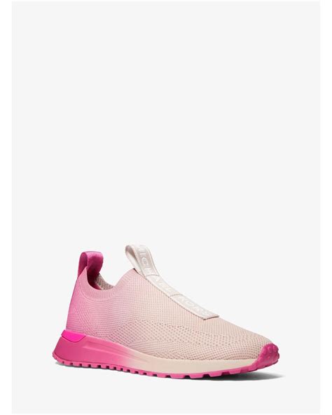 michael kors pink bodie sneaker.